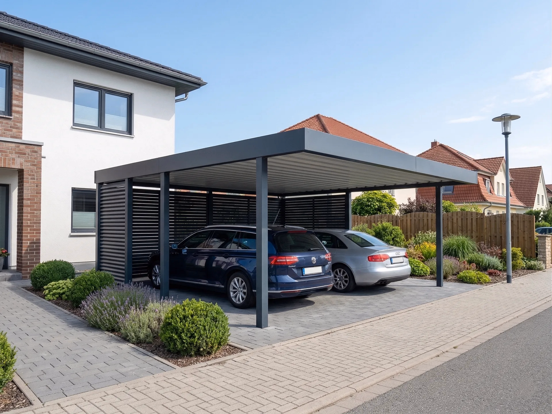 Carports aus Metall Referenzkategorie